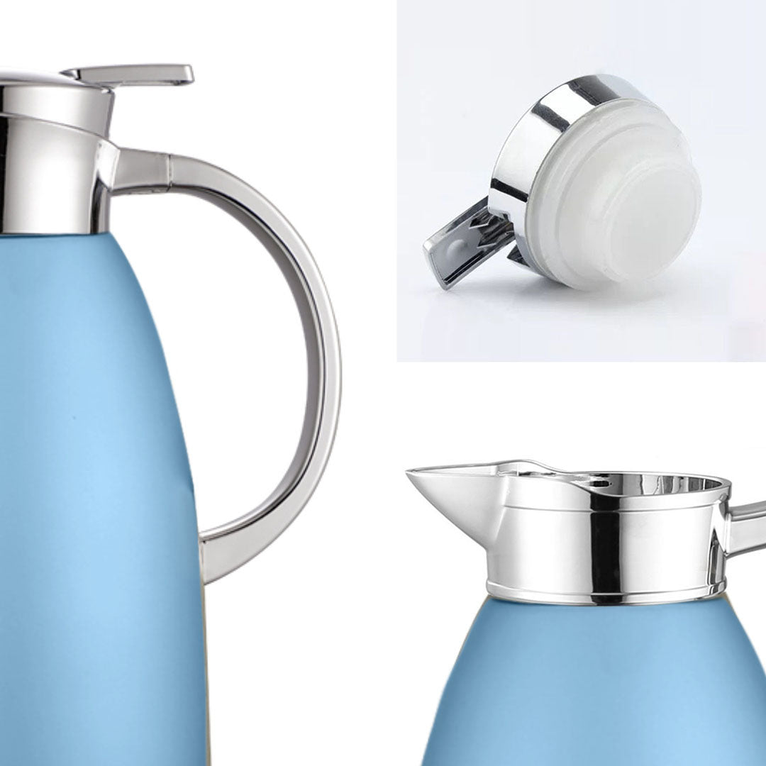 Soga 1.8L Blue Color 3-Layer Vacuum Insulated Water Bottle