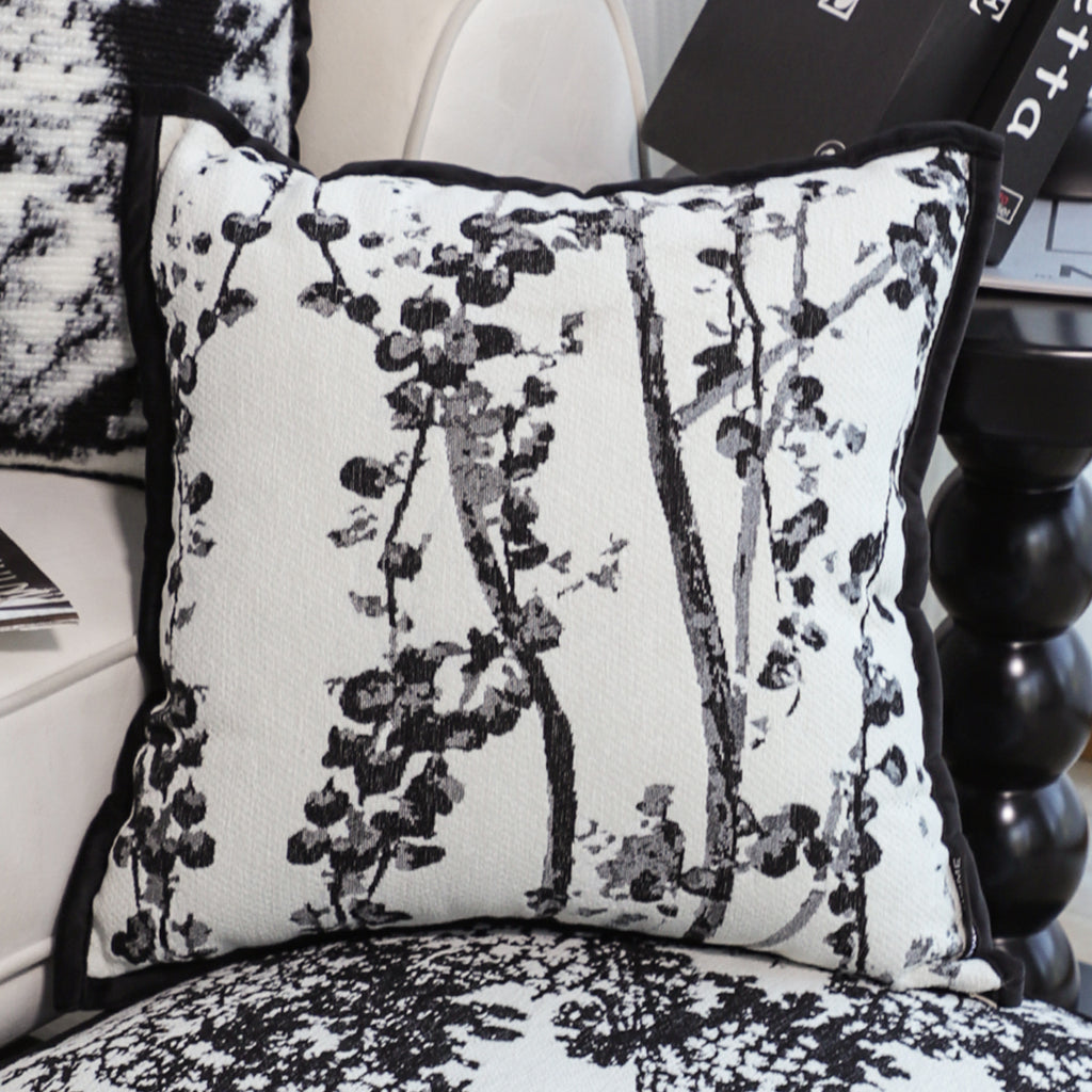 50cm Throw Pillow Botanical and Modern Elegant for Home Decor