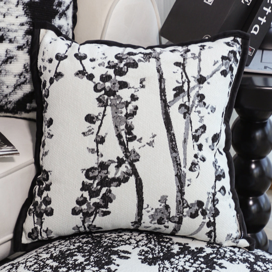 50cm Throw Pillow Botanical and Modern Elegant for Home Decor