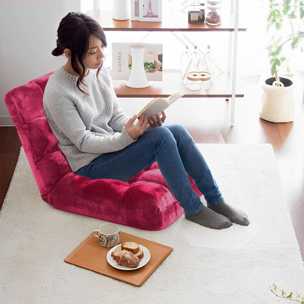 Recliner Lounge Sofa Cushion Red Burgundy
