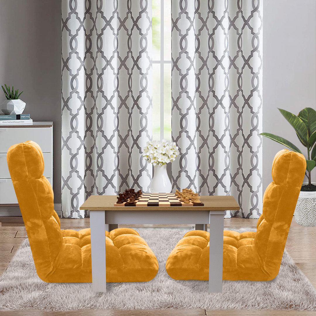 Recliner Lounge Sofa Cushion Apricot