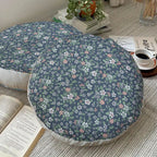 45cm Blue Premium Polyester Cotton Cushion with EPP Particle