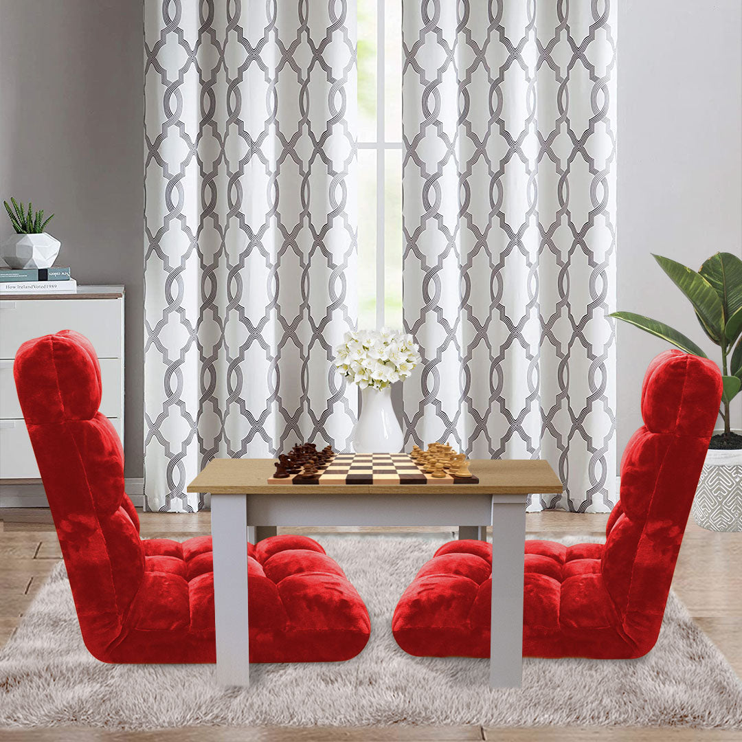 Recliner Lounge Sofa Cushion Red