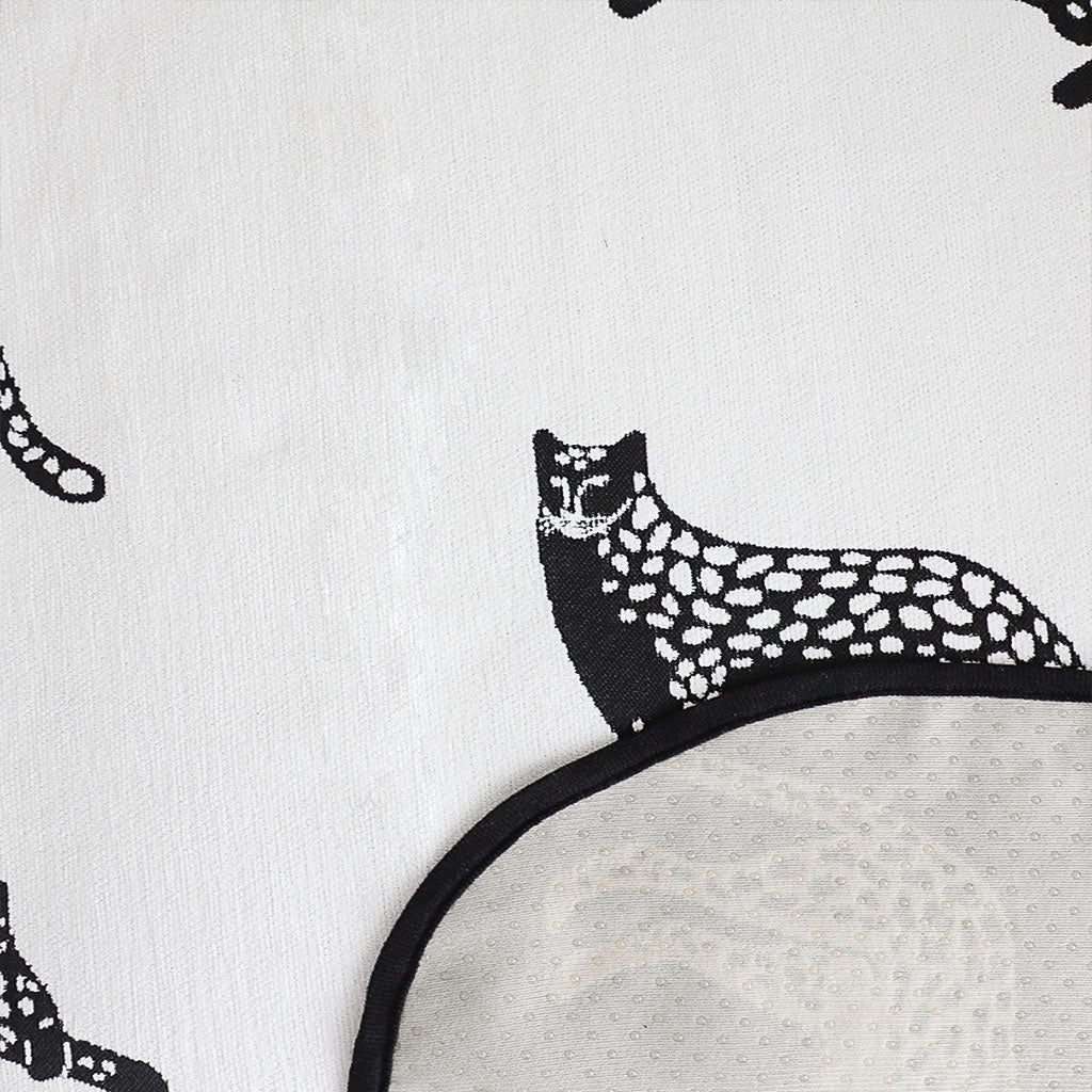 SOGA Four-Seater White Leopard Print 90x260cm Throw Blanket Sofa Cover