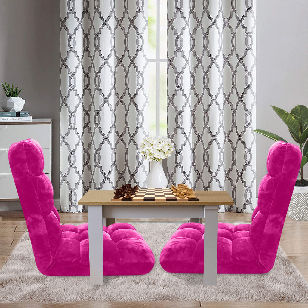 Recliner Lounge Sofa Cushion Pink