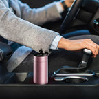 500ML Smart Thermometer Bottle Vacuum Flask  Rose Gold