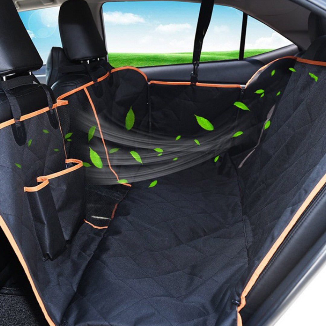 Waterproof Back Seat Pet Mat Black