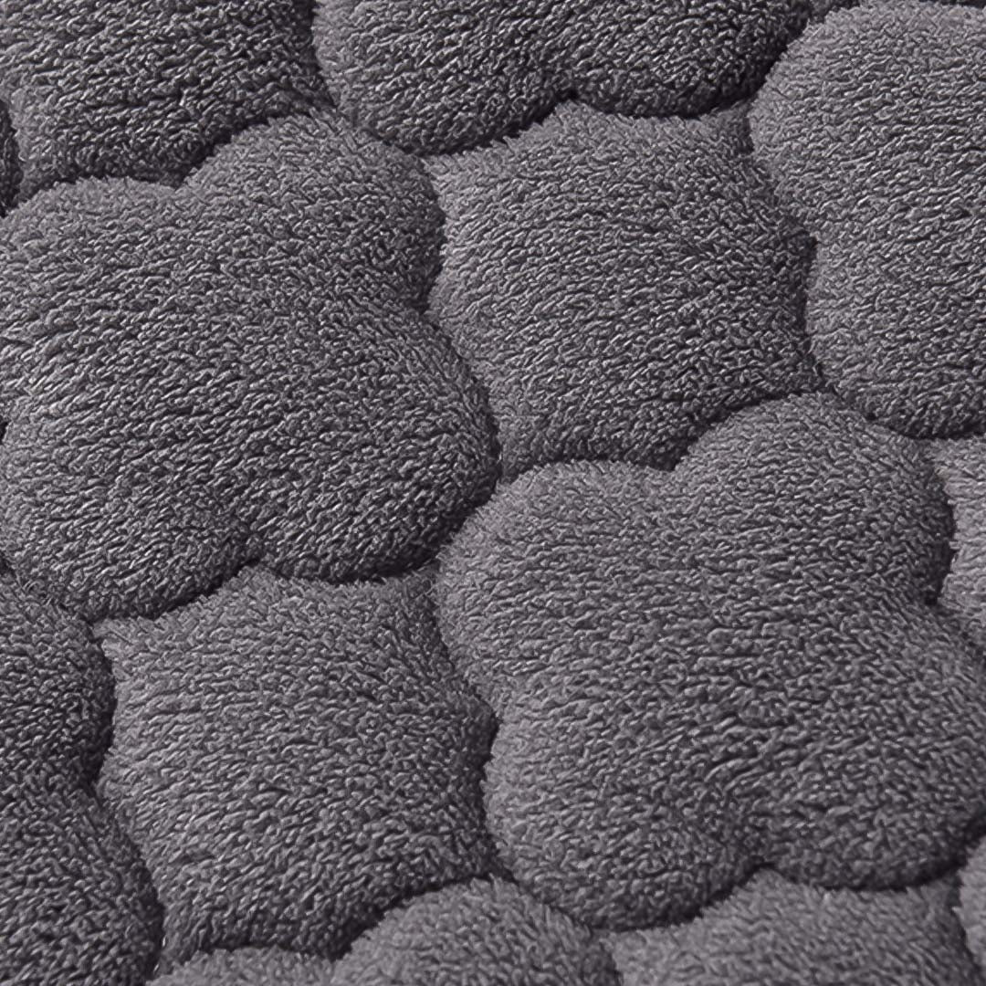 153cm Grey Wide Mattress Clover Design