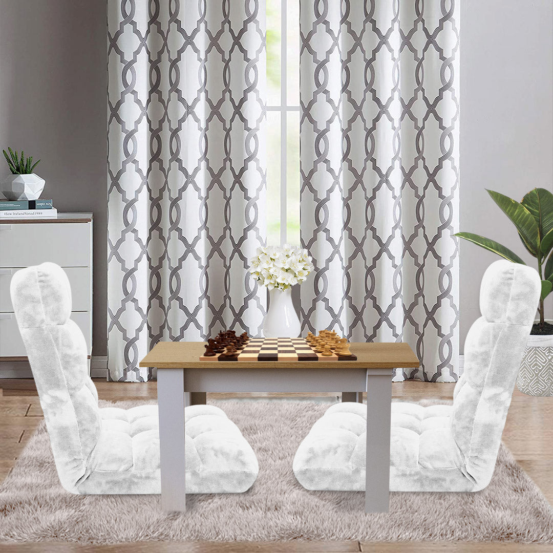 Recliner Lounge Sofa Cushion White
