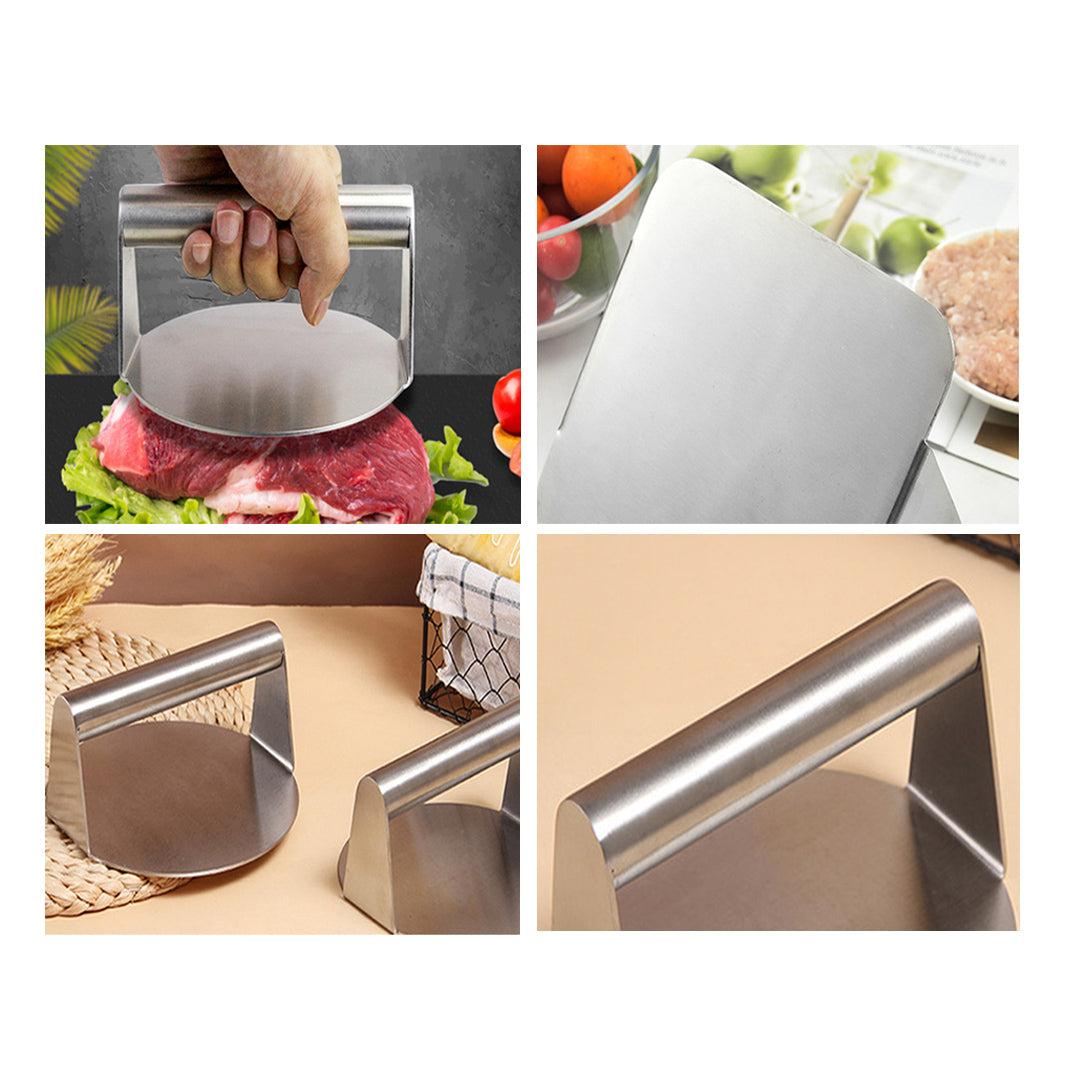 Stainless Steel Burger Press