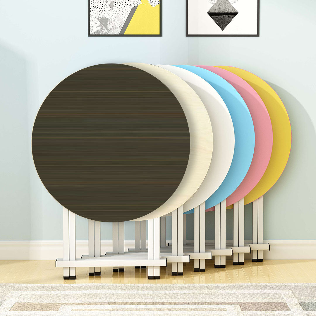 Black Round Dining Table