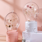 Pink 360 Degree Rotating LED Light  Jewelry Storage Organiser