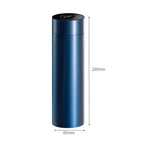 500ML Smart Thermometer Bottle Vacuum Flask Blue