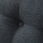 150cm Dark Grey Wedge Bed Cushion