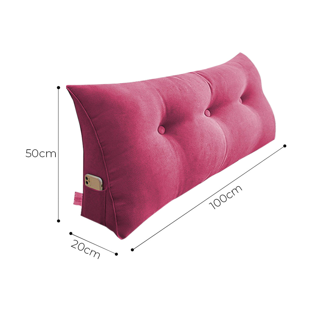 SOGA 100cm Crabapple Red Cushion Pillow