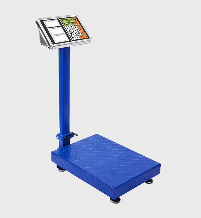 150kg Electronic Platform Scale Blue