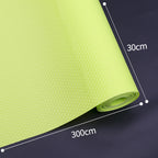 30x300cm Green Kitchen Shelf Drawer Cabinet Non Slip Mat
