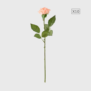 10pcs Artificial Silk Flower Rose Bouquet Champion
