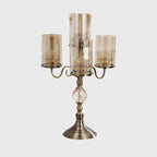 58cm 4-Slots Glass Candle Holder