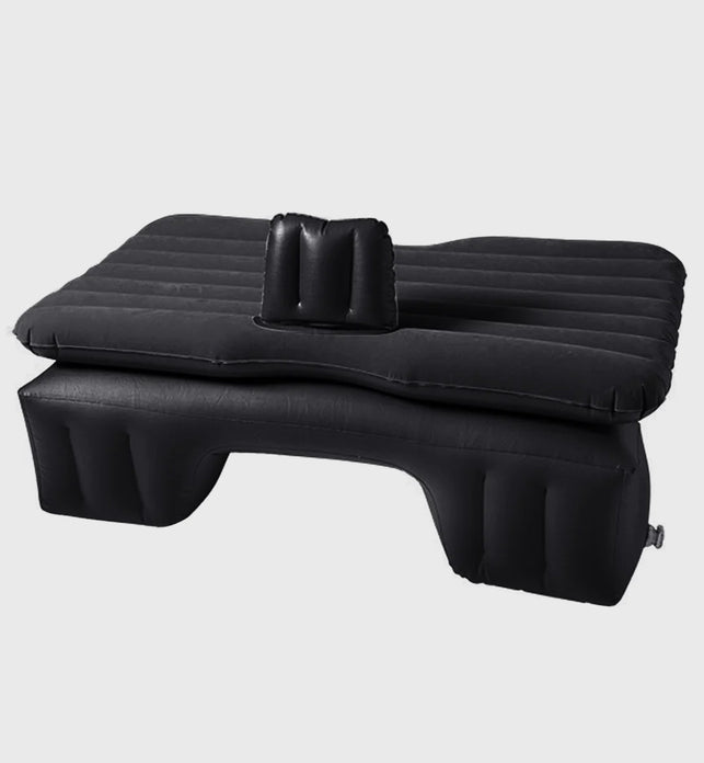 Portable Inflatable Car Mattress Air Bed Black