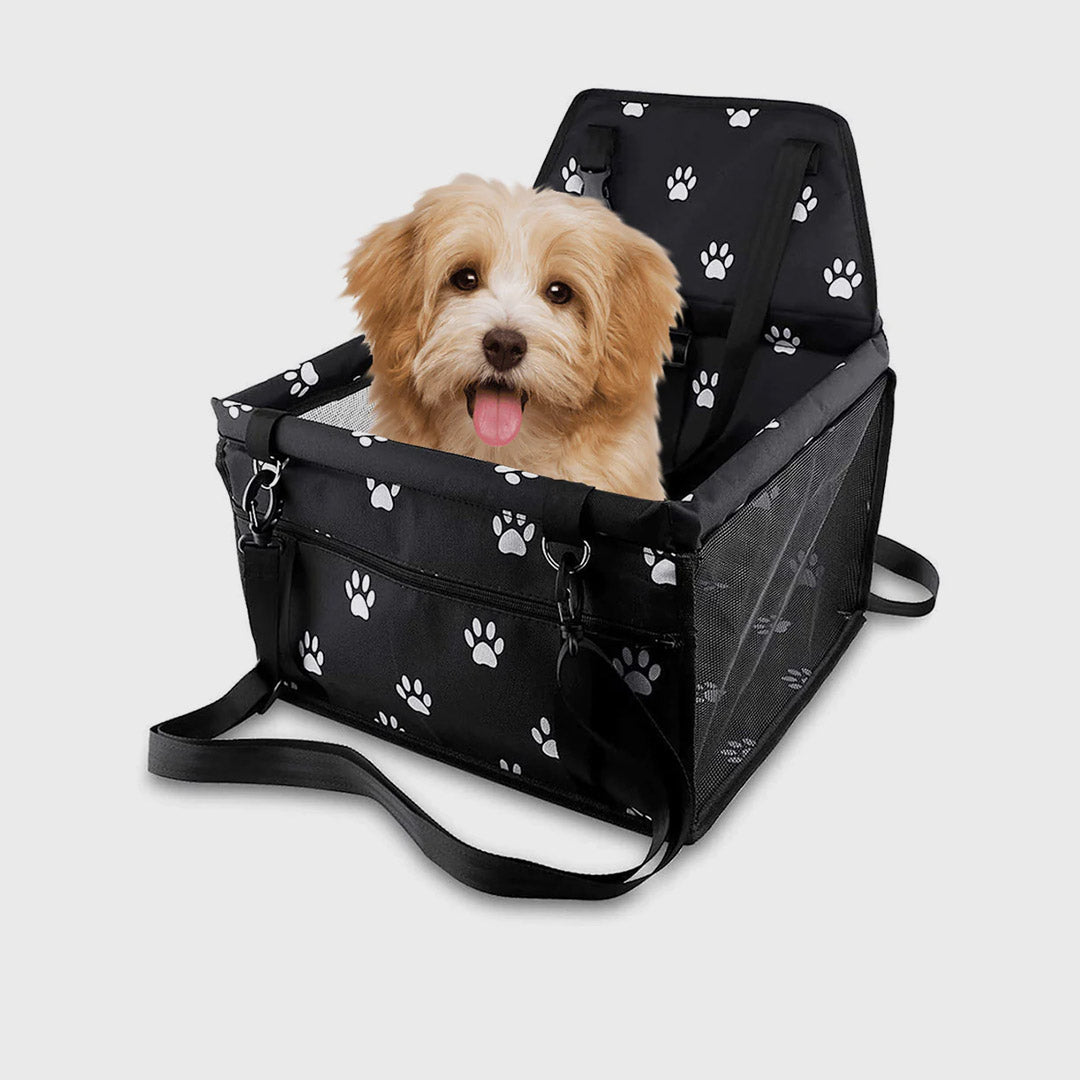 Waterproof Car Seat Pet Booster Black