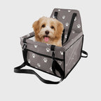 Waterproof Car Seat Pet Booster Grey