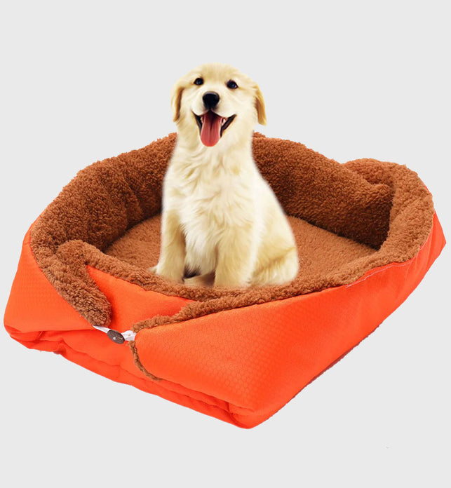 Orange Dual-purpose Cushion Pet Mat