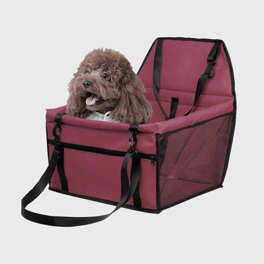 Waterproof Car Seat Portable Dog Carrier Bag Red
