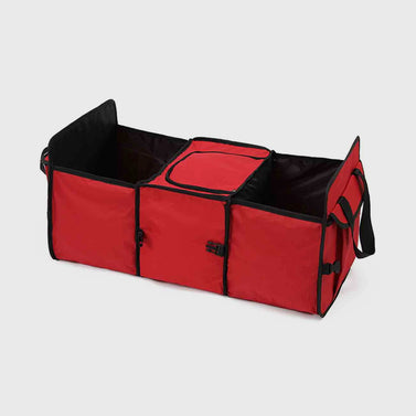 Car Portable Storage Box Multi-function Organizer Red
