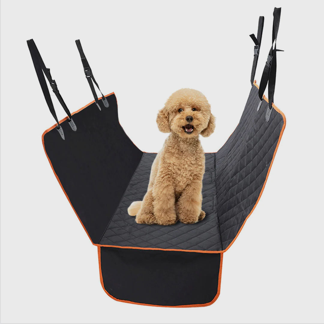 Waterproof Back Seat Pet Mat Black