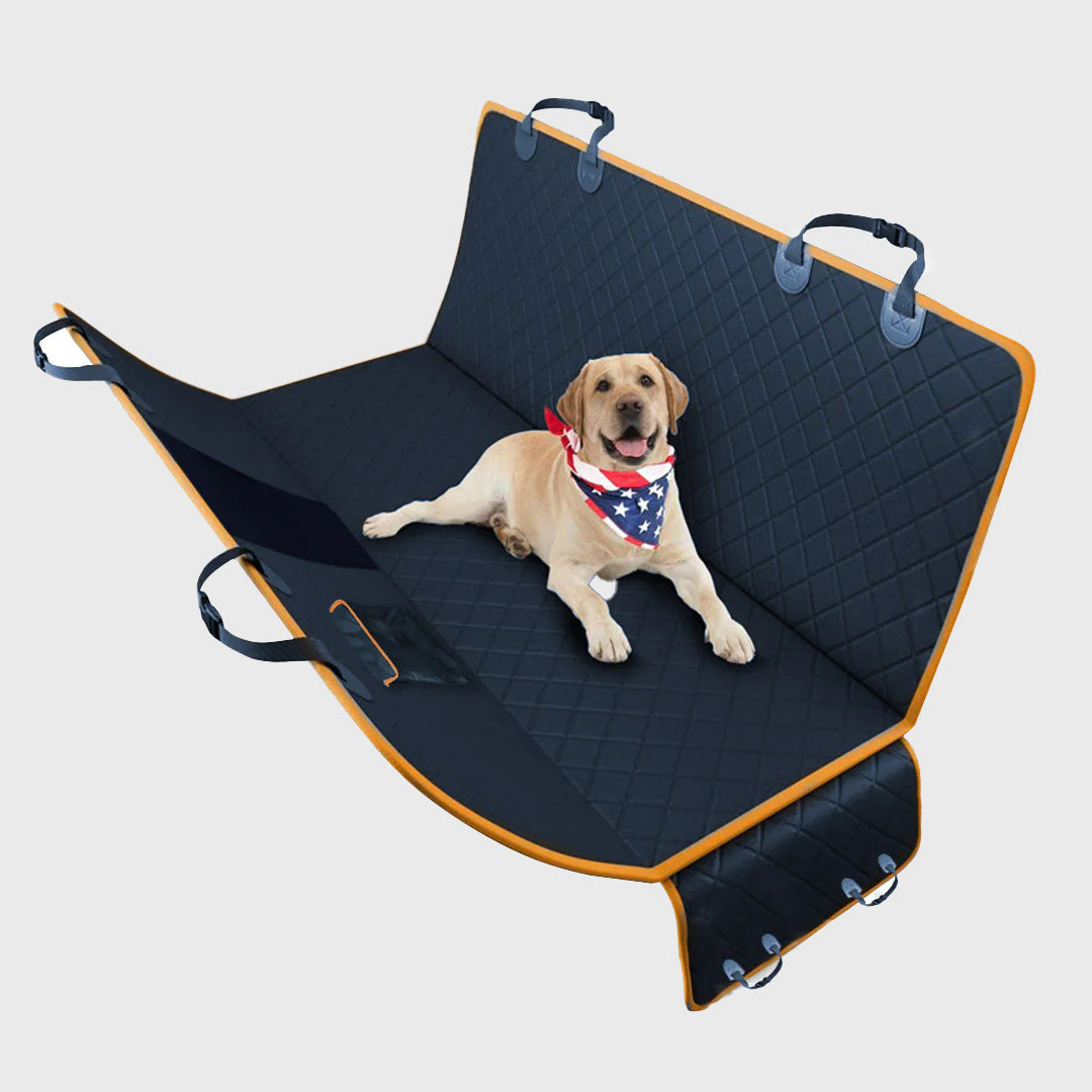 Pet Car Cover Back Seat Protector Black