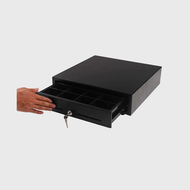 Manual Cash Drawer 4 Bills 8 Coins Tray Pos 410