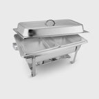 4.5L Dual Tray Stainless Steel Chafing Food Warmer
