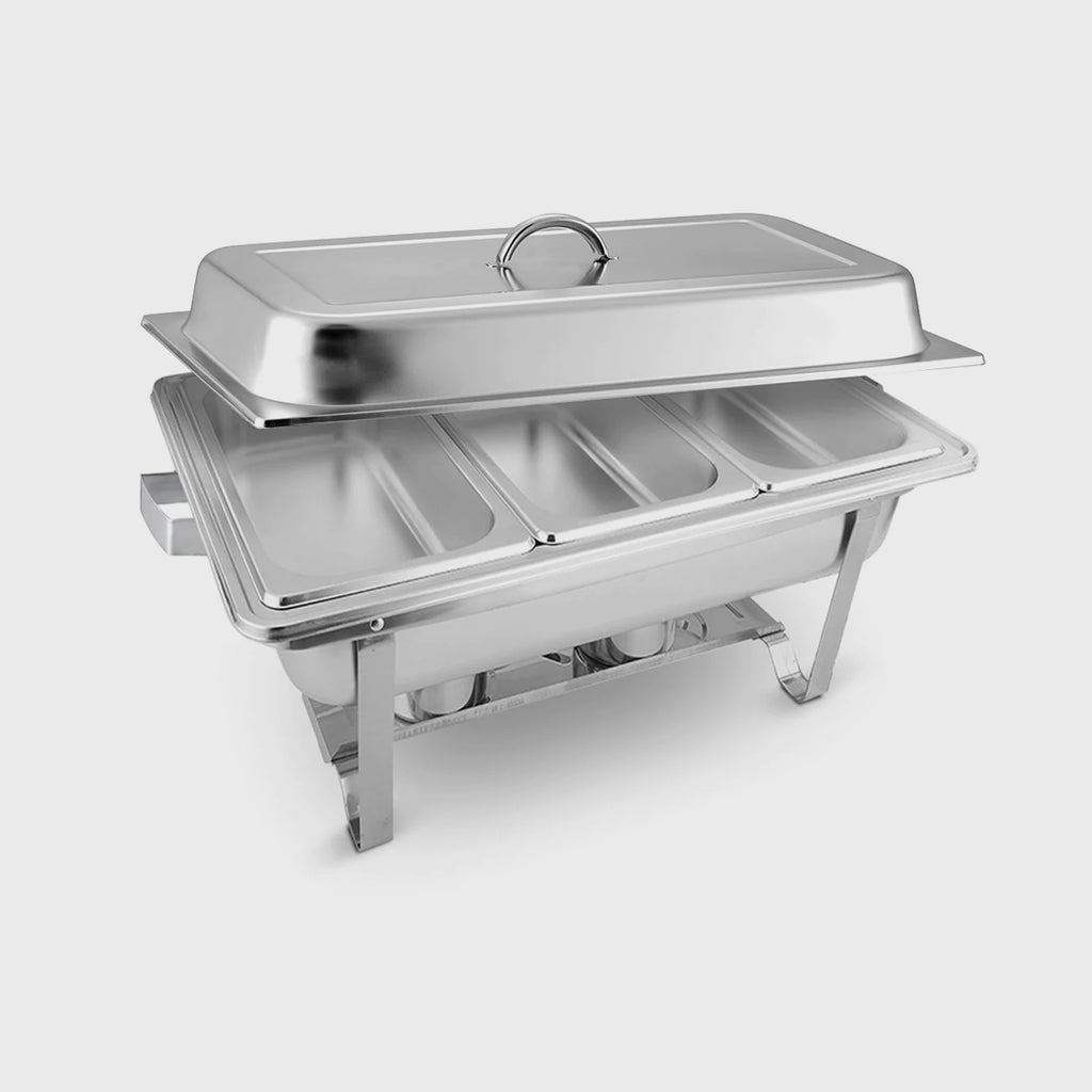 3L Triple Tray Stainless Steel Chafing Food Warmer