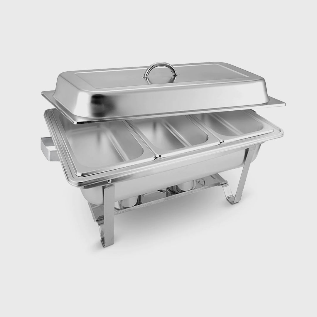 3L Triple Tray Stainless Steel Chafing Food Warmer