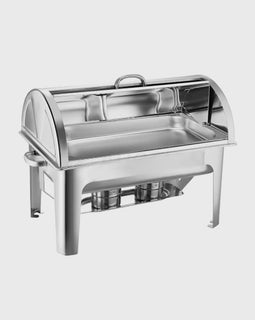 9L Stainless Steel Full Size Roll Top Chafing Dish