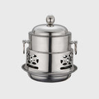 Stainless Steel Single Hot Pot with Lid