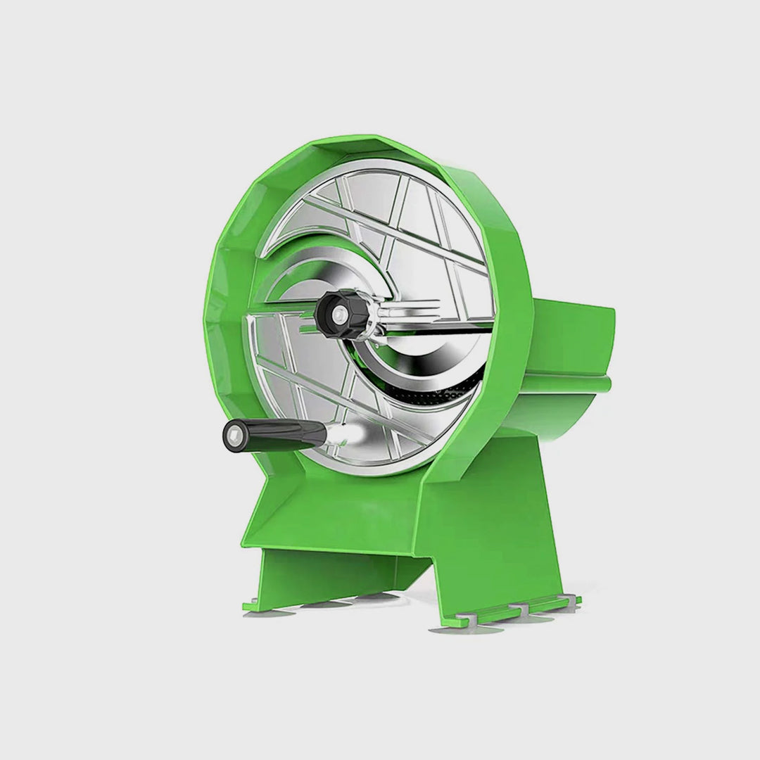 Commercial Manual Vegetable Fruit Slicer Green