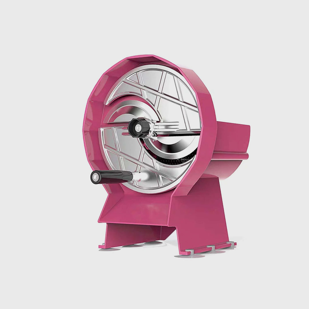 Commercial Manual Vegetable Fruit Slicer Pink