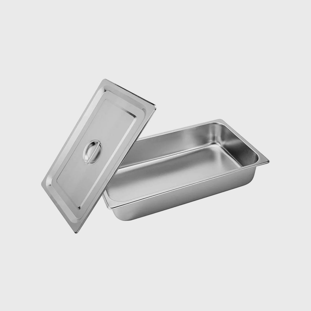 Gastronorm Full Size 1/1 GN Pan 10cm Deep With Lid