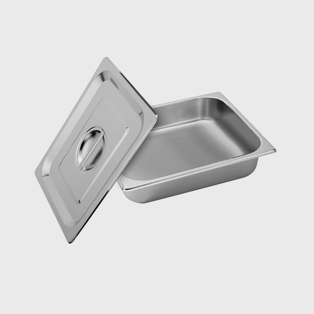 Gastronorm Full Size 1/2 GN Pan 6.5cm Deep with Lid