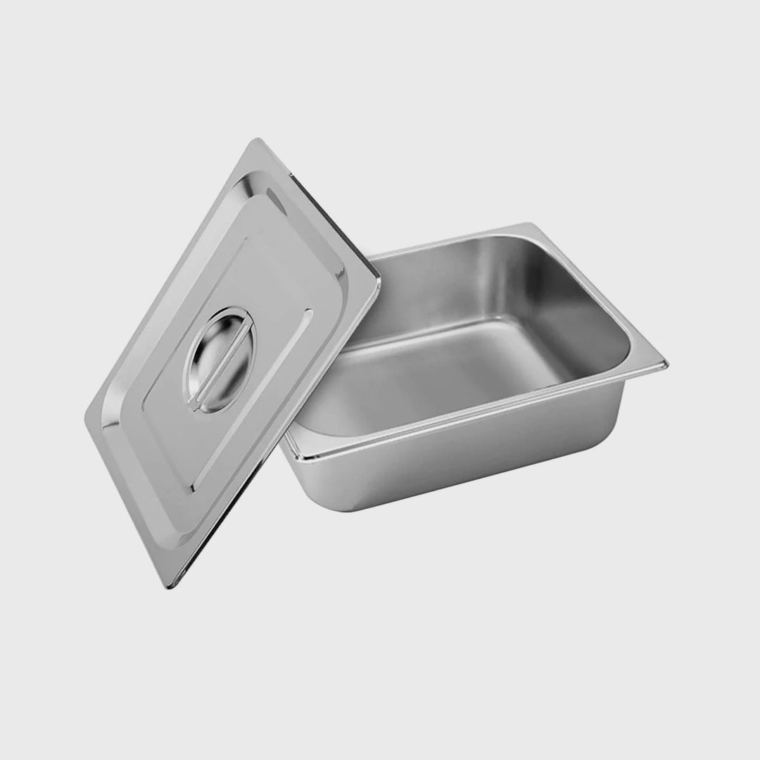 Gastronorm Full Size 1/2 GN Pan 10cm Deep with Lid