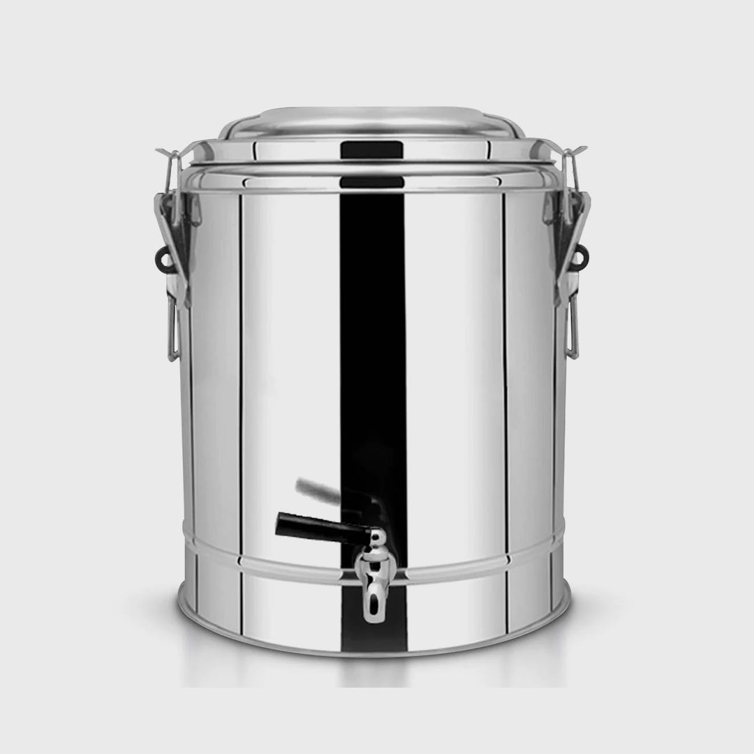35L Stainless Steel Insulated Beverage Dispenser with Tap