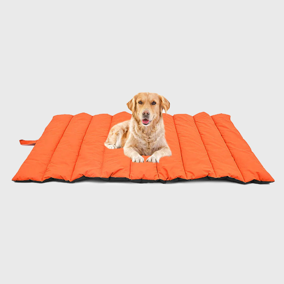 Grey Camping Pet Mat