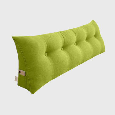 120cm Green Wedge Bed Cushion