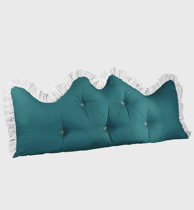 150cm Blue Princess Headboard Pillow
