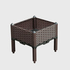 40X36CM Garden Plastic Planter Box with Legs