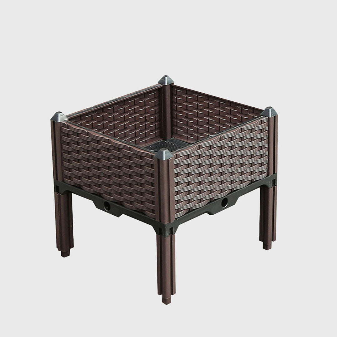 40X36CM Garden Plastic Planter Box with Legs
