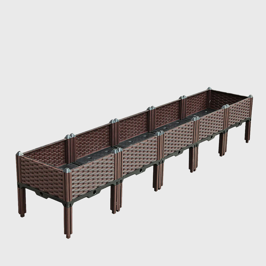 200X36CM Garden Plastic Planter Box with Legs
