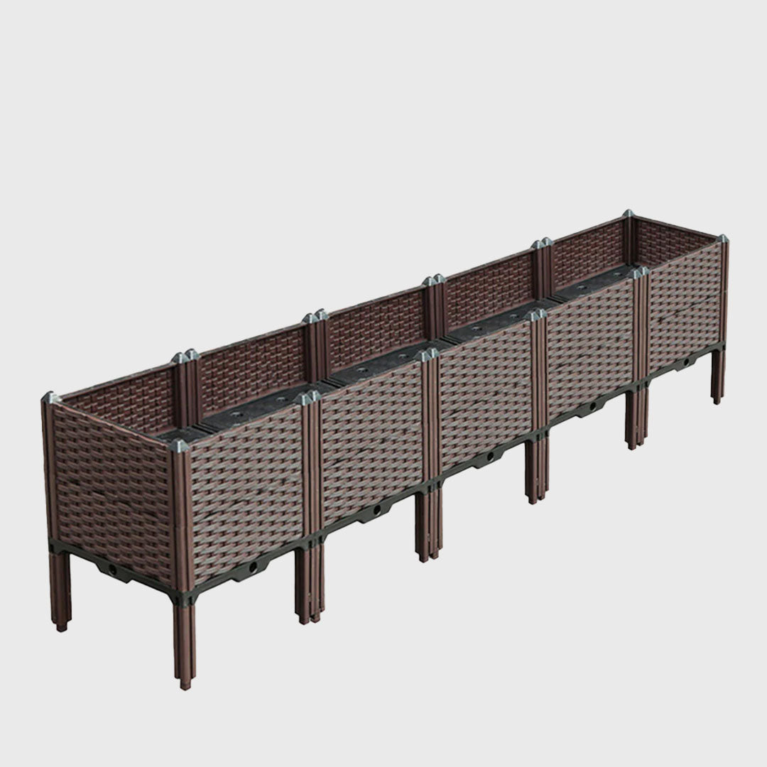 200X51CM Garden Plastic Planter Box with Legs